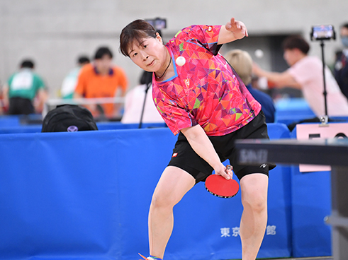 ［元日本代表・松村優美］乳がんを患い、死と向き合った日々。「卓球をやれる喜びを感じます。卓球に生かされた命です」