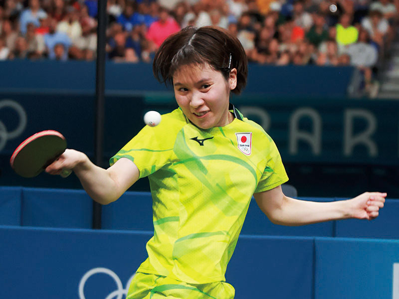 成熟した平野美宇がパリで迎えた二度目のオリンピック