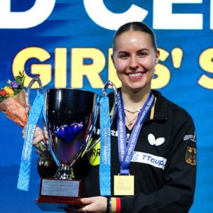 【海外選手ガイダンス】世界ユース選手権で優勝！ドイツ女子期待の大型左腕、アネット・カウフマン