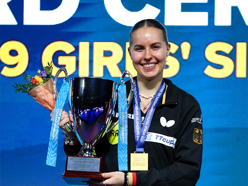 【海外選手ガイダンス】世界ユース選手権で優勝！ドイツ女子期待の大型左腕、アネット・カウフマン