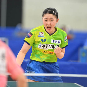 THE FINAL 2025 全日本卓球ジュニア女子 張本美和の3連覇