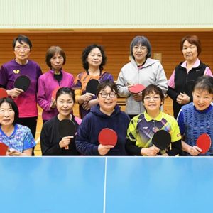 元日本代表と一般愛好家がともに卓球を楽しむ「狭山フレンズ」