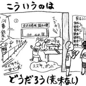 ［ようこそ卓球地獄へ／妄想卓球スパーク！］ 卓球選手の名字