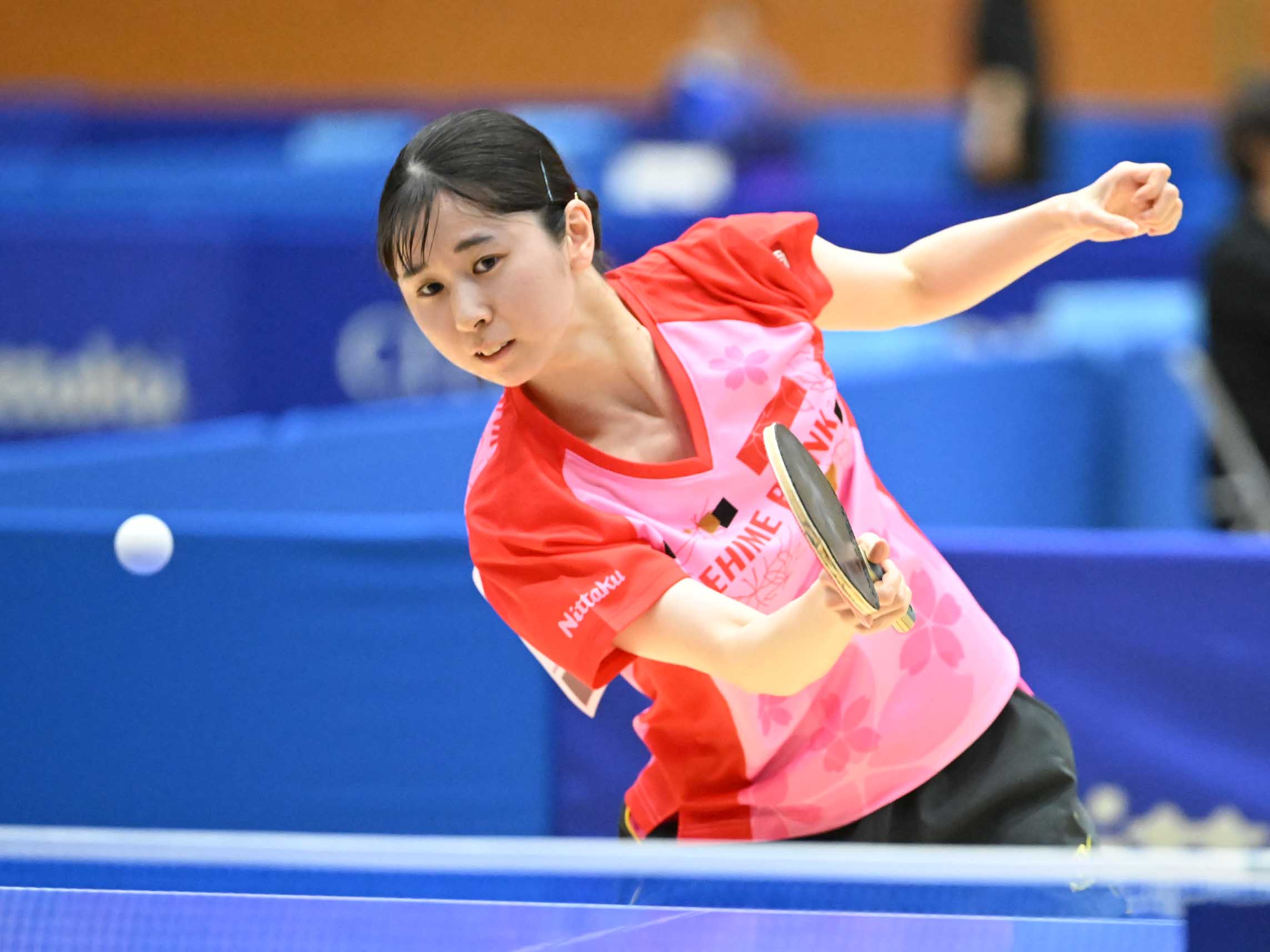 【用具のこだわり】山本愛織「軽量ラケットと横目の表ソフトで変化を重視」