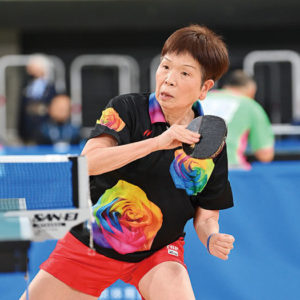Another Story 船ヶ山昌子 「若い時からツッツキとショートなんですよ。やっと自分の卓球が年齢に追いついてきた」　