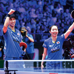 【アーカイブ石川佳純】2019年世界混合複準優勝「うれしさもあり、悔しさもあり、でも決勝で戦えたのは楽しかった」　