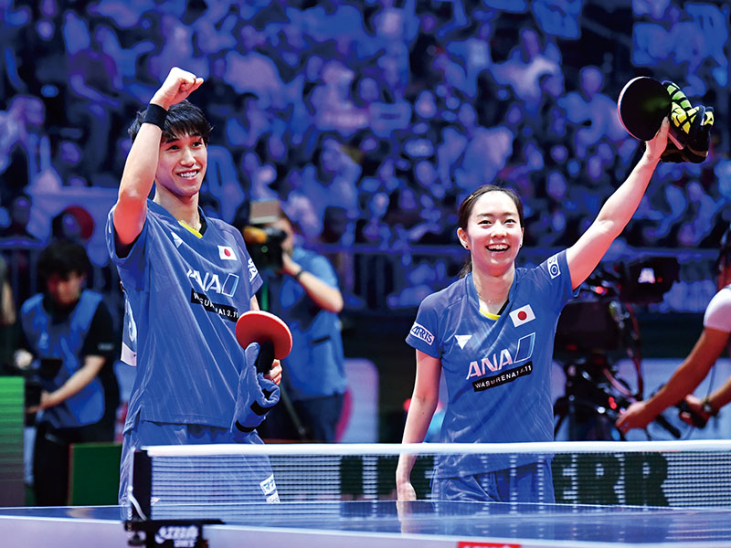 【アーカイブ石川佳純】2019年世界混合複準優勝「うれしさもあり、悔しさもあり、でも決勝で戦えたのは楽しかった」　