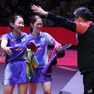 【日本選手の戦い】笑顔と絆。1ゲームも落とさずメダル獲得、準決勝へ快走！