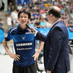 戸上隼輔がTリーグではなく、ドイツを選んだ理由。不自由だが、卓球に集中できる環境があった