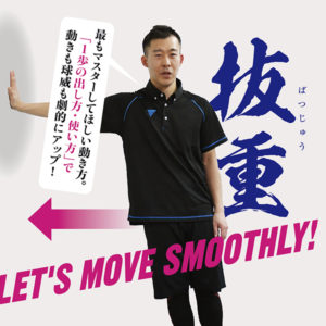目覚めよ！カラダのポテンシャルVol.4①「動き出しの1歩、どう動く？ 効率的な動き方『抜重（ばつじゅう）』」