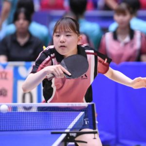 【用具のこだわり】塚田桜姫「小学生から愛用する、中国メーカーの粒高」