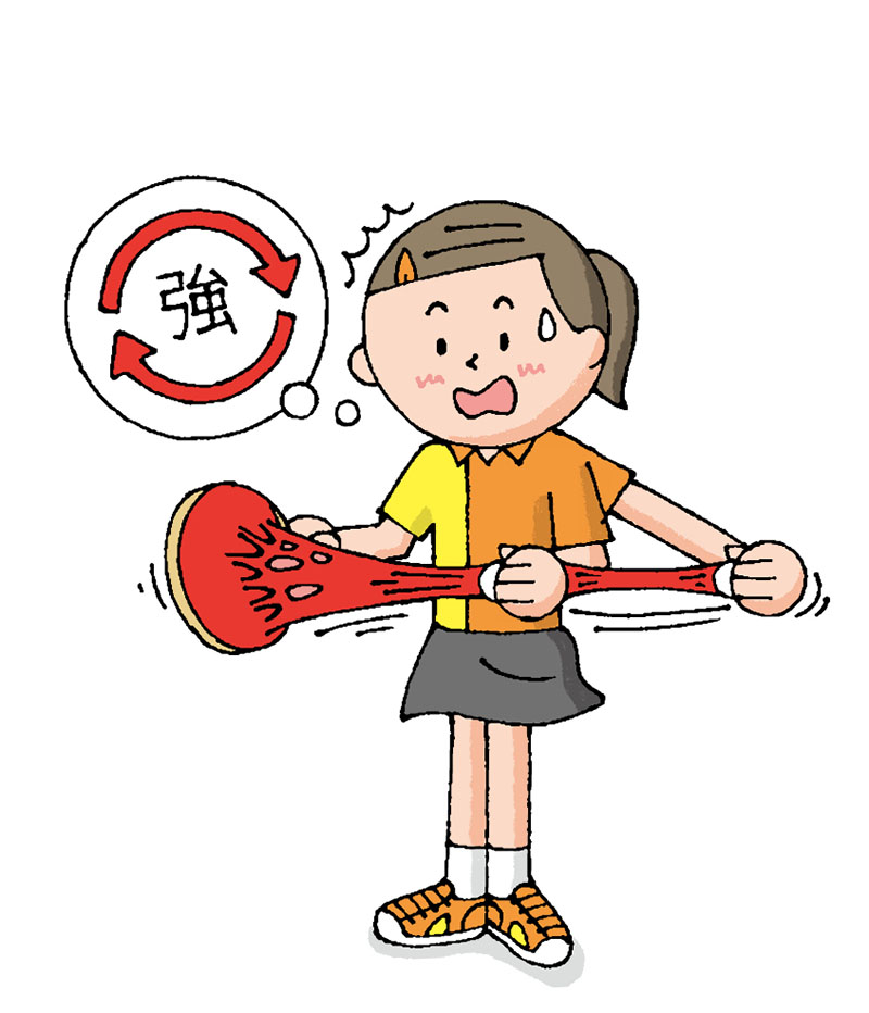 ［用具の18のタブーに迫る③］粘着が強いほど回転はかかるのか　