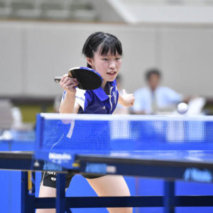 【練習法】持田桜奏「大きく動くフットワークとフリーハンド改善で好成績」