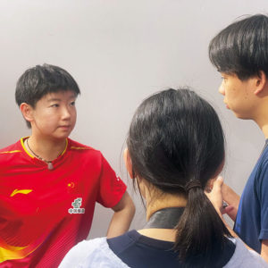 世界最強軍団の素顔。中国選手がWTT横浜で見せた王者たる理由　　