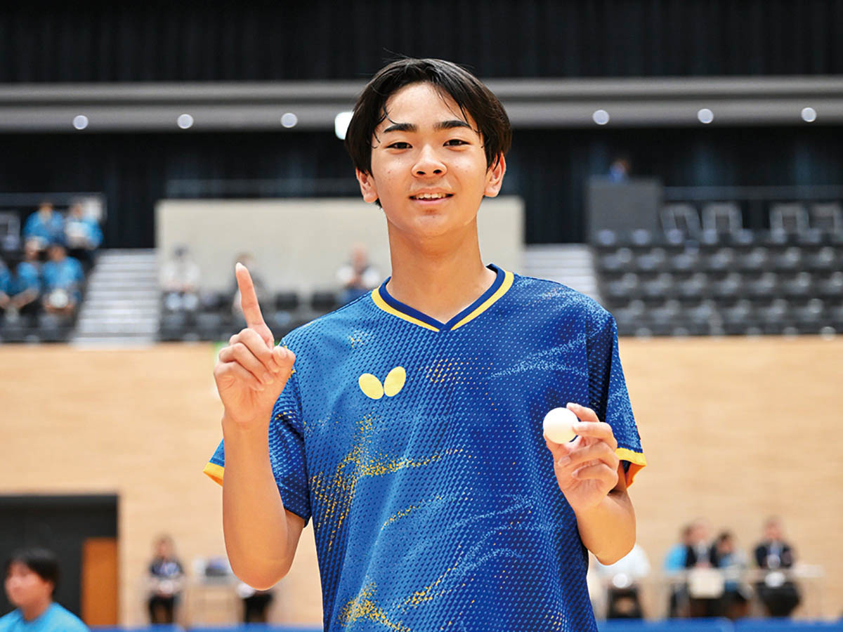【インタビュー】インターハイ・男子シングルスチャンピオン 川上流星