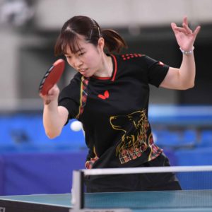 【用具のこだわり】鶴岡美菜「ラケットもラバーも威力より安定感を重視」