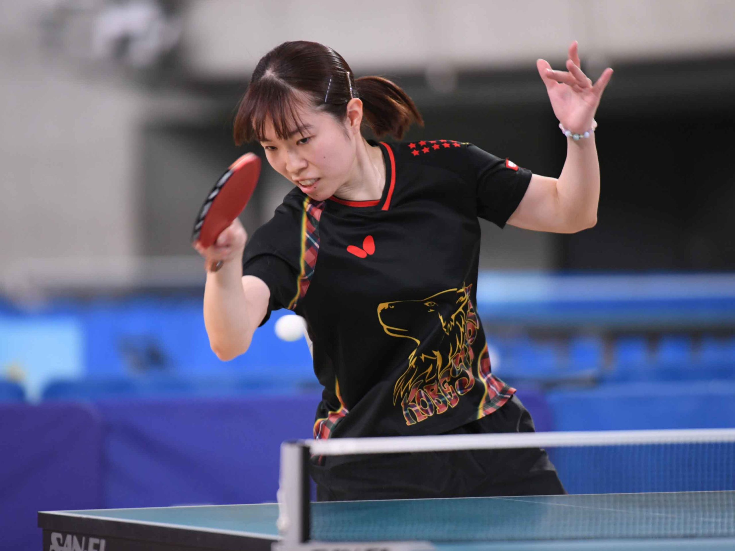 【用具のこだわり】鶴岡美菜「ラケットもラバーも威力より安定感を重視」