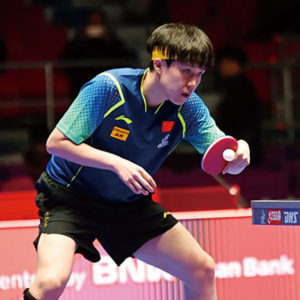 ［世界のトップに見る ブロック最前線！］王楚欽のブロック