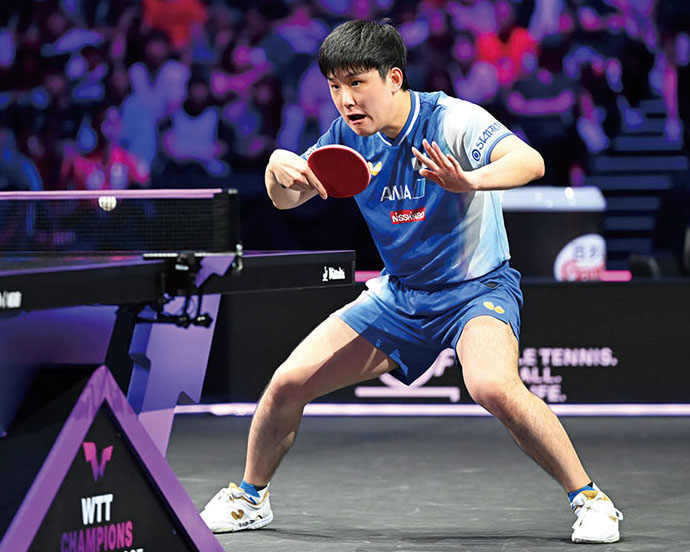 ［世界のトップに見る ブロック最前線！］張本智和のブロック