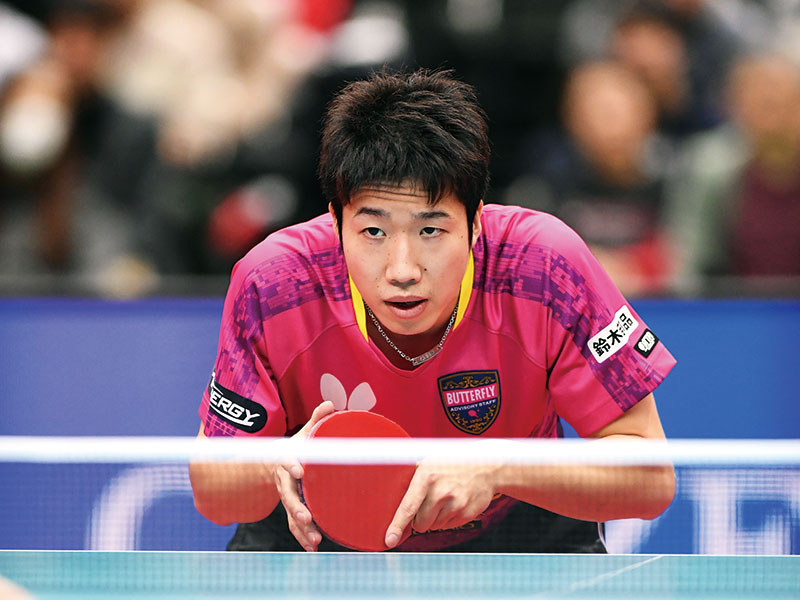 02 水谷 隼「相手の3球目を読むなど心理的な駆け引きも重要。時には創造性も発揮しよう」