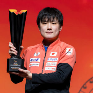 【今野の眼】称賛されるそのメンタルの強さ。張本智和、WTTファイナルズ優勝で示した存在感とその意味