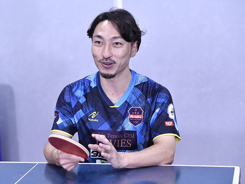 プロコーチ時吉佑一の生き方「楽しく卓球をして、少しうまくなって、卓球人生がより良くなればいいなと思っています」