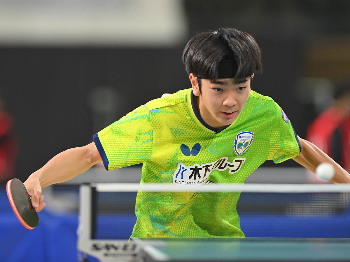 【対下回転のバックドライブ】川上流星「下回転を1本打ってから上回転を連続で打つ多球が一番良い練習になっている」