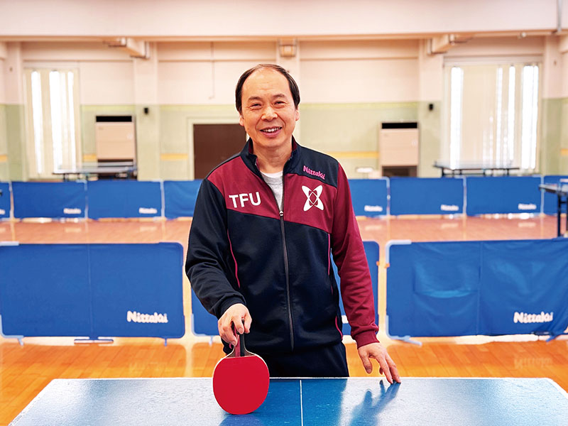 ［People］岩周宏展　元学生王者は東北福祉大で指導。「私を育ててくれた卓球に恩返しを」