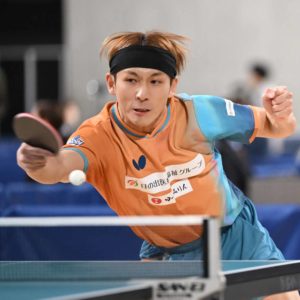 【用具のこだわり】馬渡元樹「ラバー変更で弱点を克服し、さらにフォアに集中できるように」