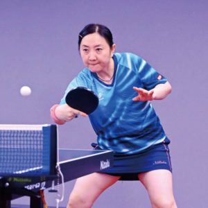 【RinRin卓球クリニック】バックハンドも「初期設定」が肝心！