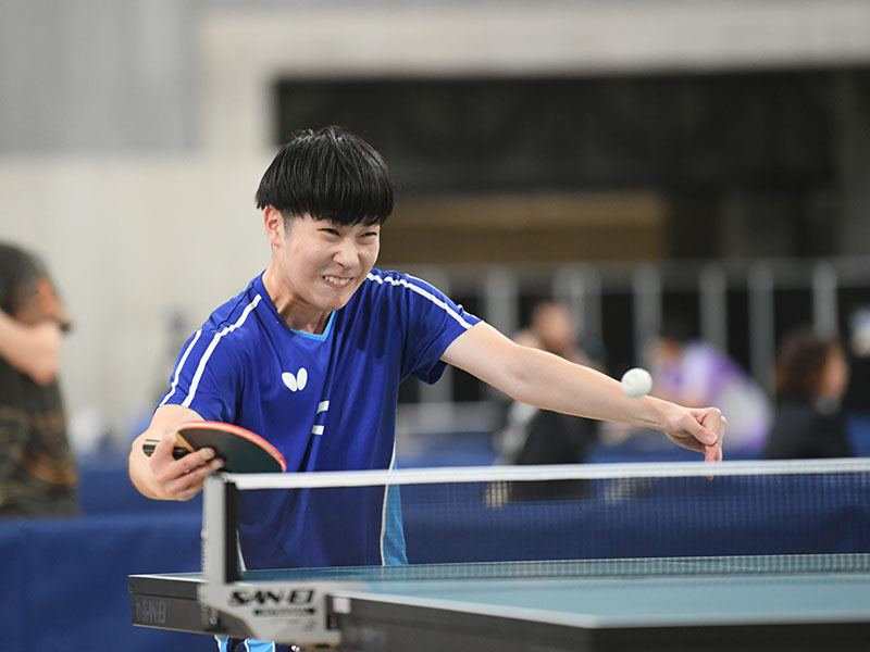 前出陸杜の両面パワー攻撃［ペンは強し］　対戦相手を翻弄する台上テクニック＆サービス！＜その2＞　