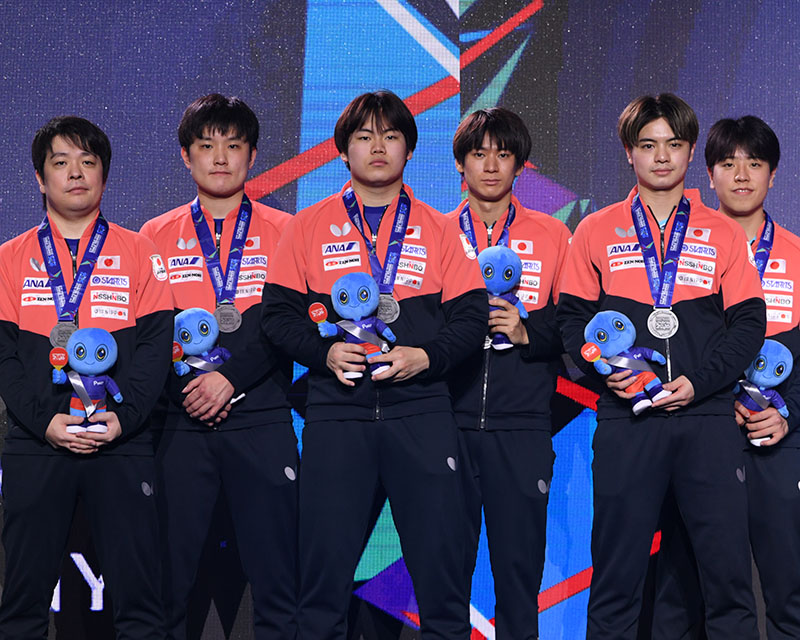 【世界卓球2026】日本男子、決勝で中国に敗れる。銀メダルを次の力へ