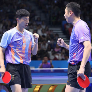 【中国卓球春秋】全中国選手権で馬龍・許昕が優勝。「パパは強し」