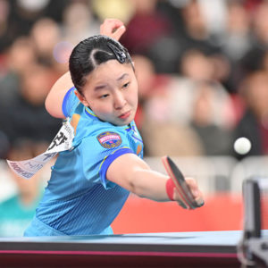 トップ選手・指導者20人に聞いた「私が思うツッツキ名手BEST3」第1位は張本美和！