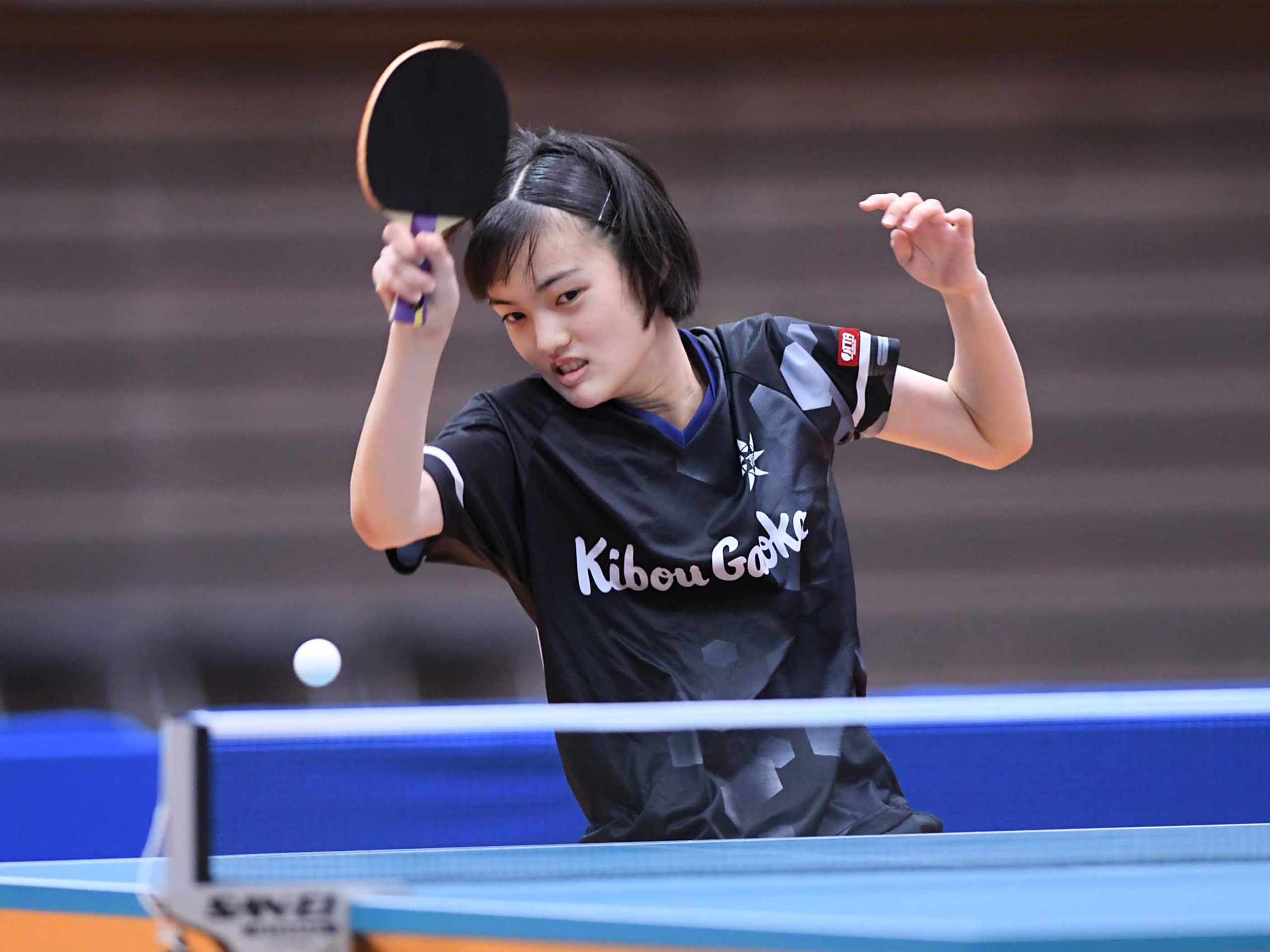 【用具のこだわり】大野紗蘭「弾むインナーでボールがより重く。フォア面は硬めの『G-1』を選ぶ」