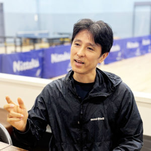 小園江慶一郎 「地域に貢献し、卓球界に貢献し、そしてアジアの卓球人とつながっていく」