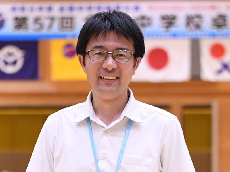 【people】藤原大輔「岡山の卓球人が『みんなでやろうや』。その中心として、全中を支えた中学教師」