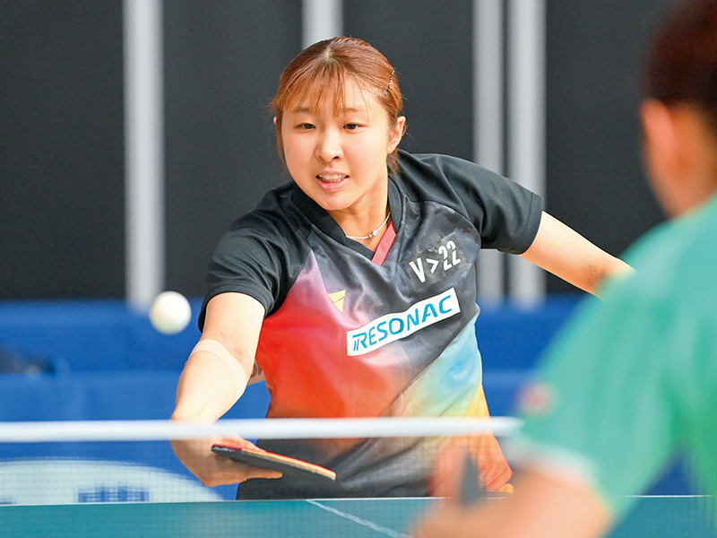 【私はナックルをこう使う！】出澤杏佳「粒高で出す3種類のナックル。細かい『目盛り』の変化で戦う」
